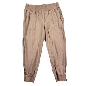 CALIA Women's XL‎ Journey Jogger Pants Drawstring Ankle Zip Pockets Lounge Pink